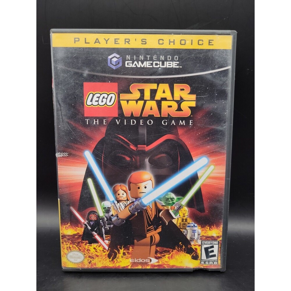 LEGO Star Wars:The Video Game Nintendo GameCube Game Tested Working Complete CIB